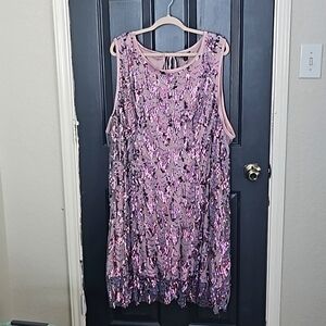 Torrid lavender sparkle dress